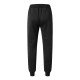 Sports Jogger White Patchwork Drawstring Pants