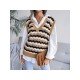 Casual V Neck Ripple Sweater Vest