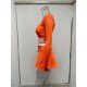  Fashion Sports Colorblock Patchwork Culottes Suit