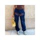  2022 Casual Loose Letter Women's Long Pants