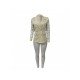  Women's Fashioh Contrast Color Casual Suits