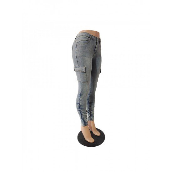  Fashion Low Waist Denim Jeans For Women