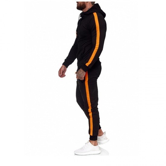 Jogger Gym Hooded Outfit Tracksuit Sets Men