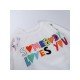  Fashion Letter Printed Butterfly Pattern Pullover Top