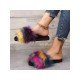  2022 Flat Fur Home Slippers For Women