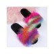  2022 Flat Fur Home Slippers For Women