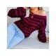  Loose Casual Striped Women's Long Sleeve Knitwear