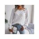  Casual Pure Color Women's Knitted Sweaters