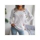  Casual Pure Color Women's Knitted Sweaters