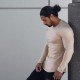  Casual Round Neck Men's Long Sleeve Top