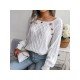  Casual Pure Color Women's Knitted Sweaters