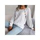  Casual Pure Color Women's Knitted Sweaters