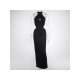 Ladies Sleeveless Cut Out Black Maxi Dresses