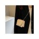  Embossing Solid Chain Shoulder Bags