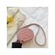  Pure Color Round Cake Bag For Women