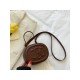  Pure Color Round Cake Bag For Women