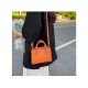  PU Pure Color Messenger Bag For Women