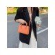  PU Pure Color Messenger Bag For Women