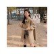  2022 Korean Casual Pure Color Women's Coats