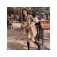  2022 Korean Casual Pure Color Women's Coats