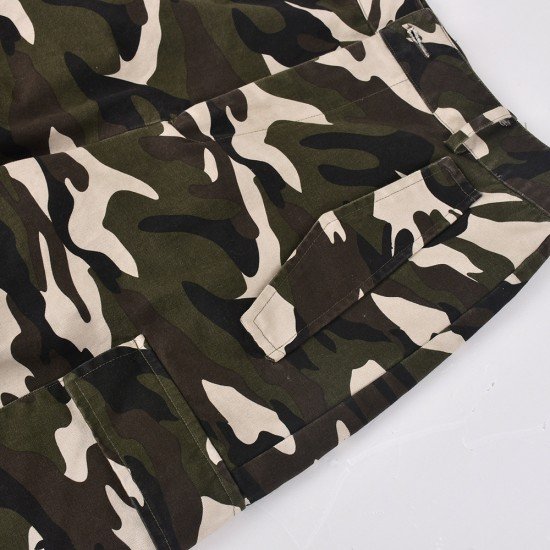 Summer Camouflage Cargo Half Length Trousers