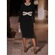  2022 Casual Round Neck Hollowed Out Women's Dress