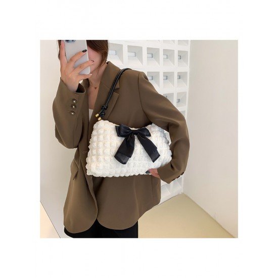  Fashion Contrast Color Female Underarm Bags 