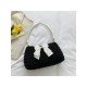  Fashion Contrast Color Female Underarm Bags 