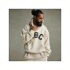  Casual Loose Letter Hooded Sweater For Men