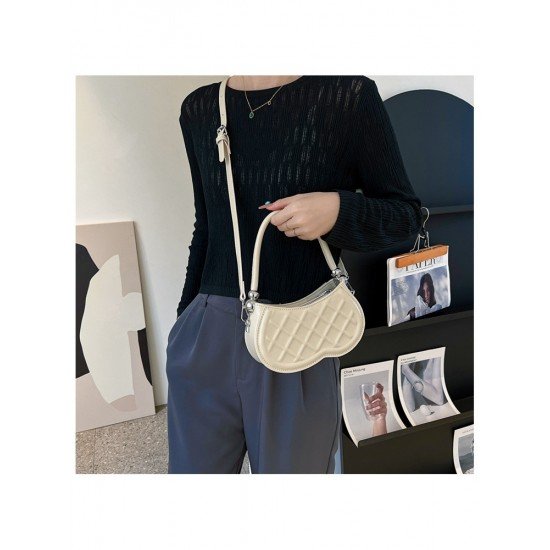 Casual Solid Color Shoulder Bags For Women