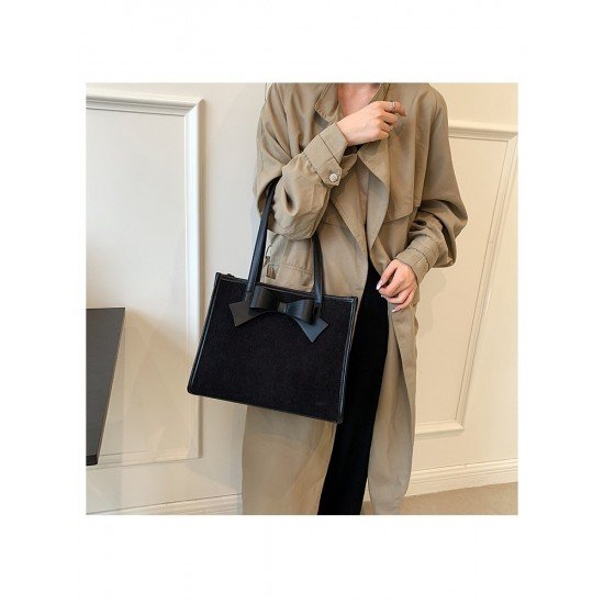 Latest Bow Simple Women Tote Bags