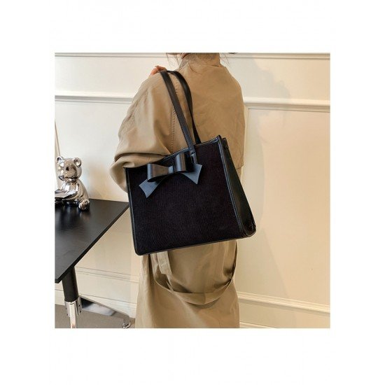 Latest Bow Simple Women Tote Bags