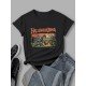 Halloween Graphic Short Sleeve T Shirts