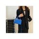  Fashion Crocodile Print Pure Color Women's Shoulder Bags