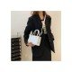  Fashion Crocodile Print Pure Color Women's Shoulder Bags