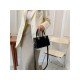  Fashion Crocodile Print Pure Color Women's Shoulder Bags