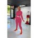  Sexy Tight Letter Women's Long Sleeve Jumpsuit