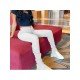  Casual Pure Color Ruched Women's Flare Pants