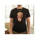 New Fashion Black Short Sleeve Graphic Tees For Men