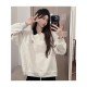  2022 Autumn Casual Letter Printed Women's Sweater