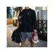 Casual White Letter Printed Men Sweatshirts