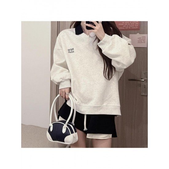  2022 Autumn Casual Letter Printed Women's Sweater