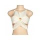  2022 Spice Girl Backless Hollowed Out Crop Vest