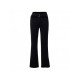  Fashion Pure Color Hollowed Out Low Waist Pants