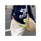 Flower Pattern Ladies Pullover Sweaters