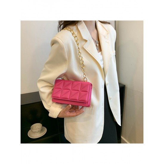  2022 Fashion Pure Color Ladies Shoulder Bags