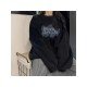  2022 Round Neck Letter Printing Women's Sweater