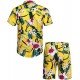 Summer Beach Printed 2 Piece Short Sets For Men