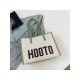  Fashion Letter Printing Canvas Tote Bag