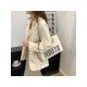  Fashion Letter Printing Canvas Tote Bag